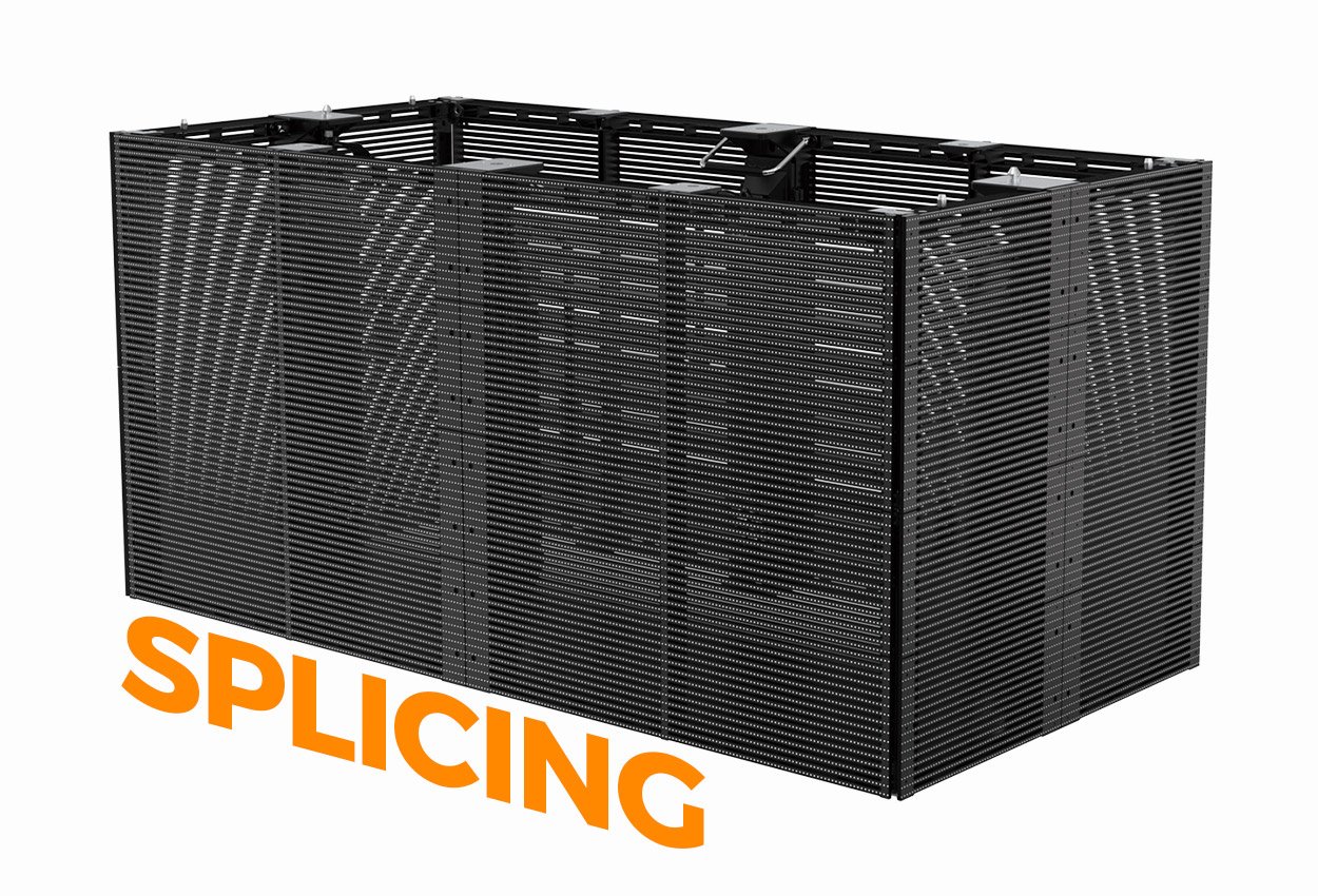 Mesh LED ve Transparan Film Ekranlar görsel 2