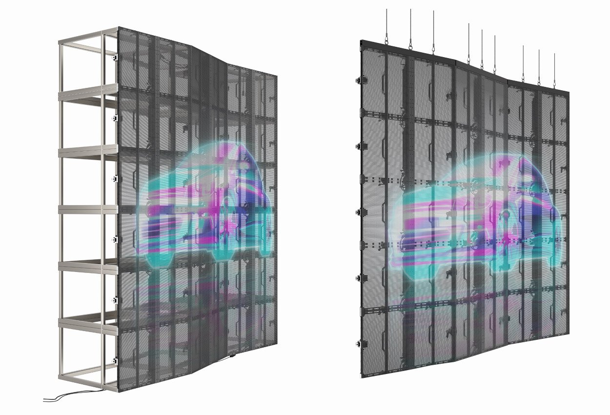 Mesh LED ve Transparan Film Ekranlar
